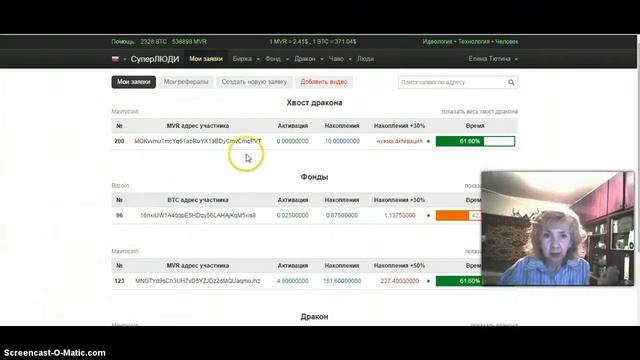 Майнинг Биткоин. СуперЛюди Mavrocoin. Получение помощи из "Хвоста Дракона"