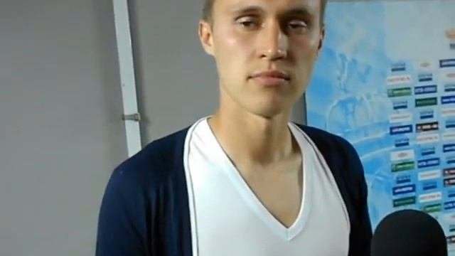 13.05.12 Александр Рязанцев после победы над ЦСКА. Sportlar.ru