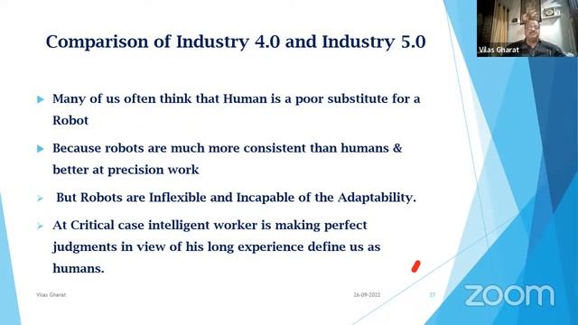 Technological Breakthrough - Industrial Revolution 5.0 by Mr. Vilas Gharat