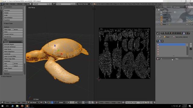 Blender Tutorial - Texture Painting - How to set up model for first time. Color AND Normal maps