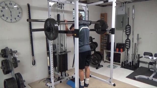 How to do Standing Calf Raises With a Safety Squat Bar