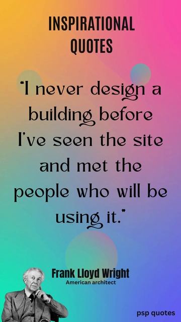 Frank Lloyd Wright Quotes #12 | Frank Lloyd Wright Life Quotes  |  Life Quotes | Quotes #shorts