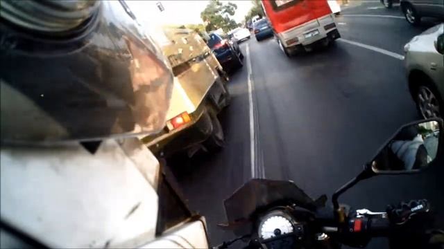 Roxas Boulevard helmet cam test by The Pinoy Rider