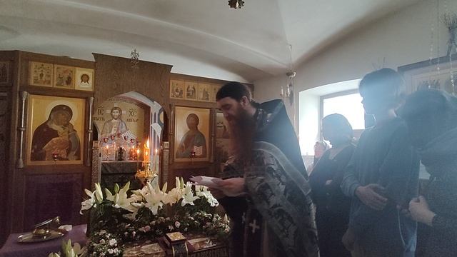 Слово Ефрема Сирина на Вечерней с выносом Святой Плащаницы.