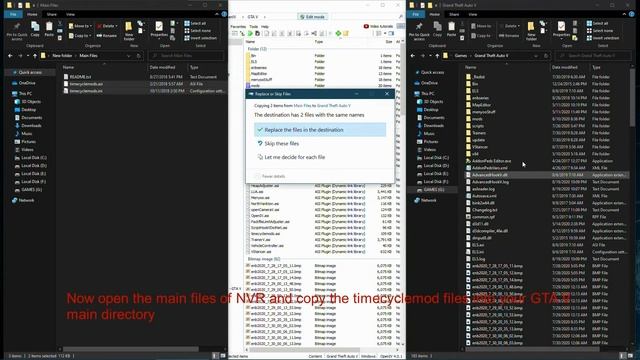 GTA V Redux+NVR Graphics Mods Installation Tutorial PC