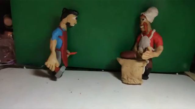 мультфильм королевская прогулка из пластилина
