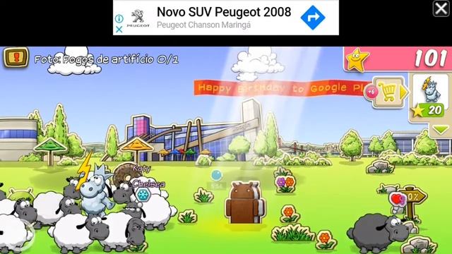 A volta do raio clouds & sheep 2#
