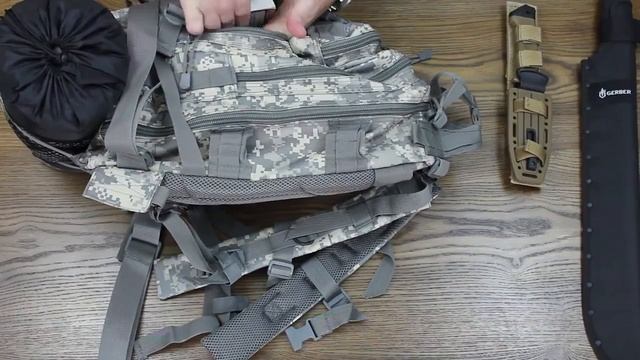Free Soldier travel backpack 1