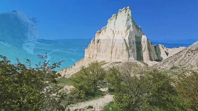 Белая скала-Белогорск.Крымский Техас.Дикие пионы,тюльпаны,перегон лошадей.
