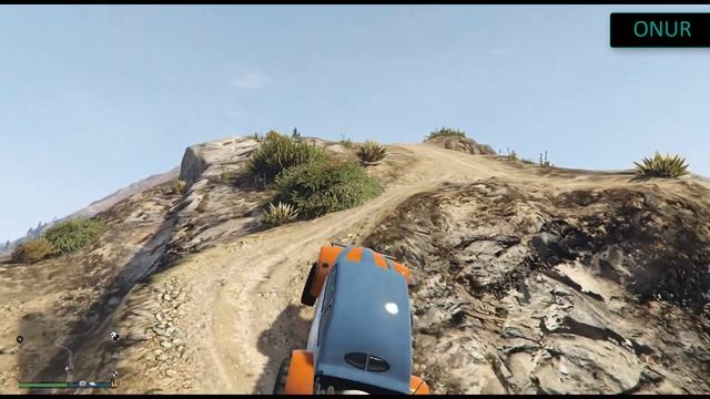 Grand Theft Auto 5 Online BF Injection Off-Road Performance / Climbing Mount Chiliad in GTA Online
