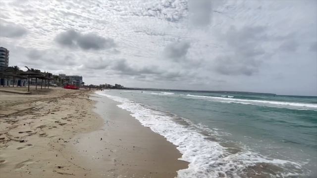 Playa de Palma West Side/ Platja d'Or, Can Pastilla,Mallorca 4K