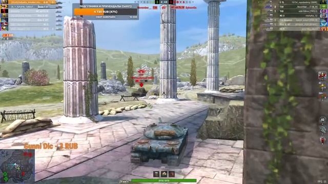 К-91 Мастер 7000 урона от девушки #Wot#Blitz