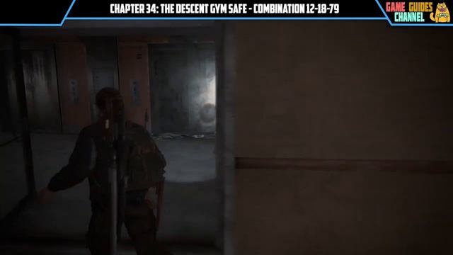 The Last of Us 2 Chapter 34 Safe Combination (Gym Safe Code Note)
