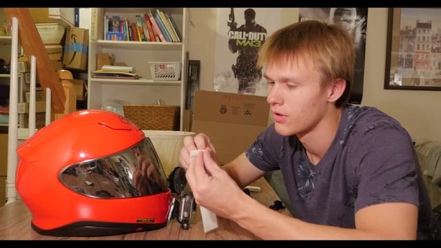 THE NEW HELMET.......