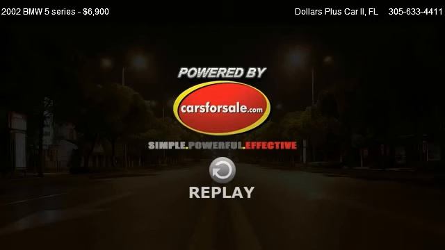 2002 BMW 5 series 530i - for sale in Miami, FL 33125