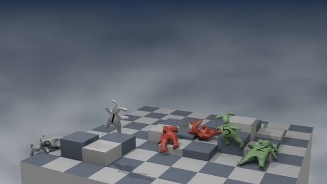 3d Blender crash test rabbit