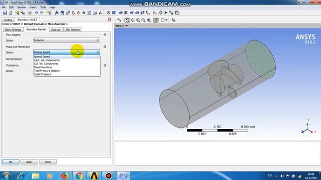 58512025 นายอนุสรณ์ แดงระยับ CAE Ansys CFX 3
