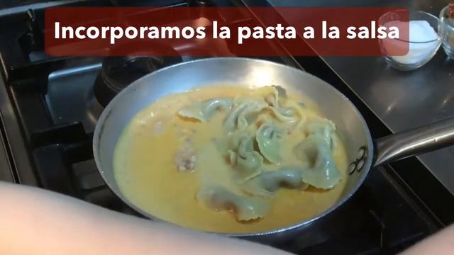 Receta de pasta rellena con salsa - MammafrancaExpress.com