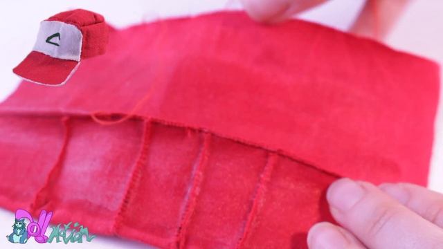 Tutorial: How to make a doll cap (with fabric)