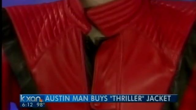 Austin man buys Jackson's 'Thriller' jacket
