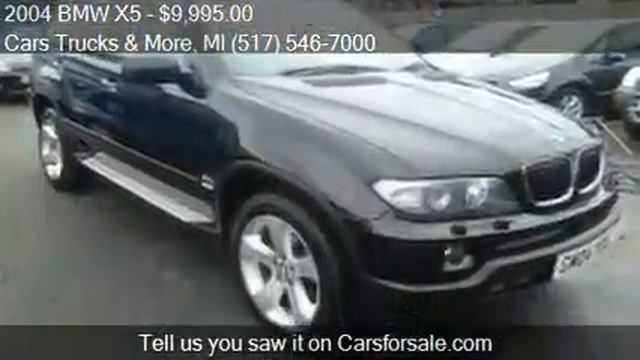2004 BMW X5 for sale in Howell, MI 48843 at the Cars Trucks