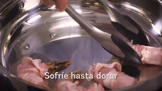 Langostinos Asados Con Tocineta Y Salsa BBQ