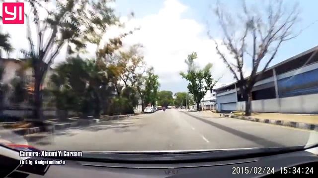 Yi Dashcam Video by RGB