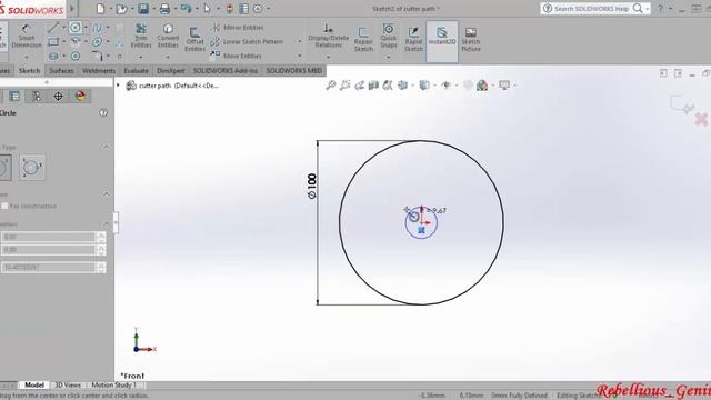 #18 Solidworks Radial Engine- cam ring inner & outer