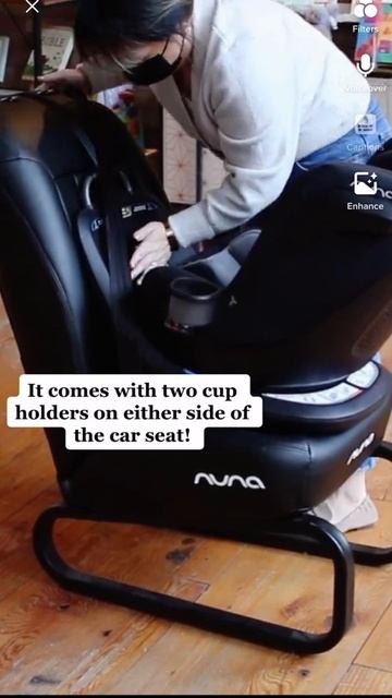 Nuna REVV Car Seat at Pacifier Kids Boutique