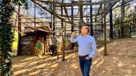 Олег Зубков презентует НОВЫЙ ВОЛЬЕР для шимпанзе в зоопарке «Сказка», это надо видеть!!!