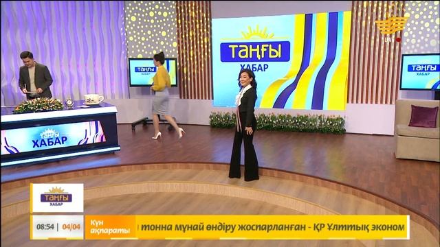 Әнші Маржан Арапбаева «Таңғы Хабар» көрермендеріне көтеріңкі көңіл-күй сыйлады