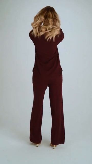 Жіночі брюки кашемір кишені спереду Marc & Andre 80232