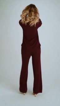 Жіночі брюки кашемір кишені спереду Marc & Andre 80232