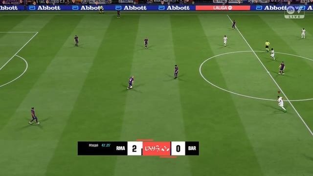 FC 24 - Real Madrid vs Barcelona - Xbox one s gameplay