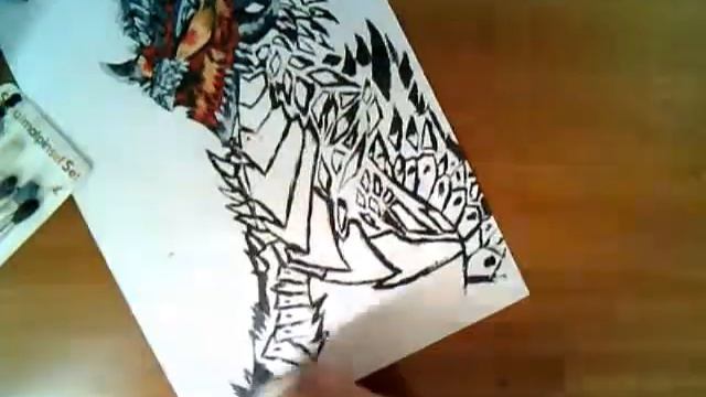 Рисунок Дракон