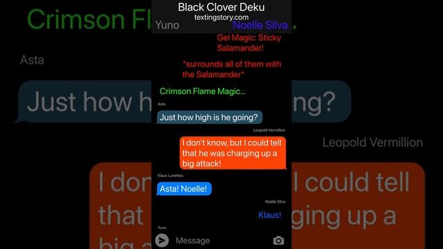 MHA AU #16 Black Clover Deku Part 7
