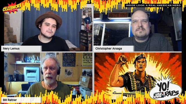 YO! JOE RAPS CelebWorx Live: Bill Ratner (Flint) Inside Look A Real American Hero
