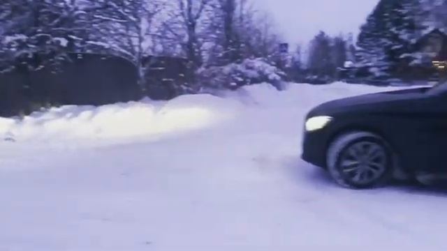 Зимние пончики на с-class