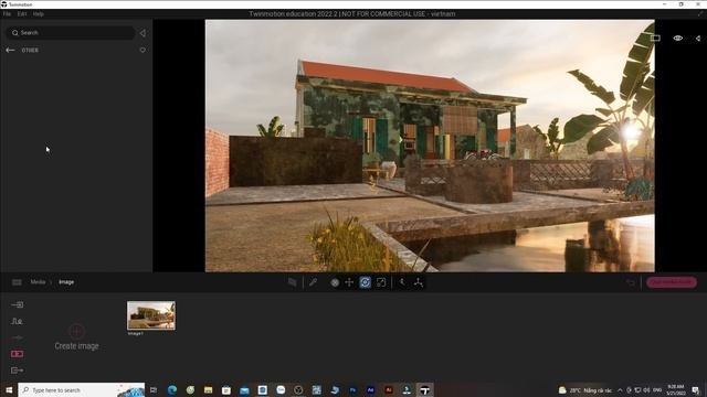 TWINMOTION 2022.2 PRE 1 RENDER| VIETNAM HOUSE | LINK DOWNLOAD MODEL SKETCHUP