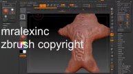 mess a round in zbrush