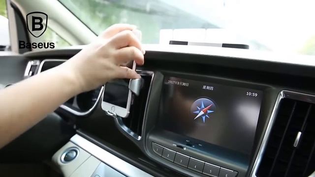 Baseus Gravity Car Mount araç içi telefon tutucu Kullanım ve Tanıtım Videosu - Tugraksesuar