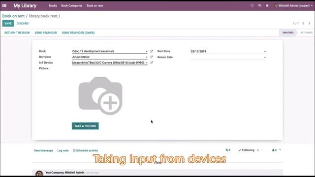Odoo 12 Development Cookbook - Third Edition | 24. IoT Box