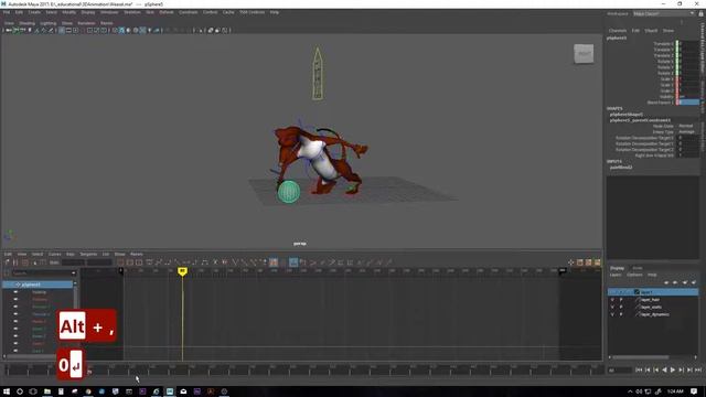 Parenting Objects in Animation