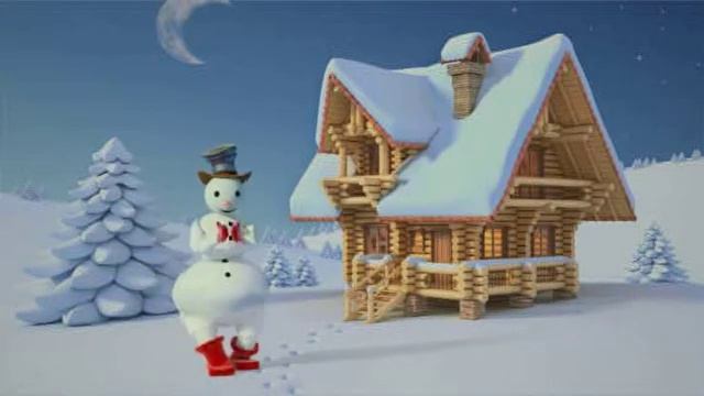 Dancing snowman