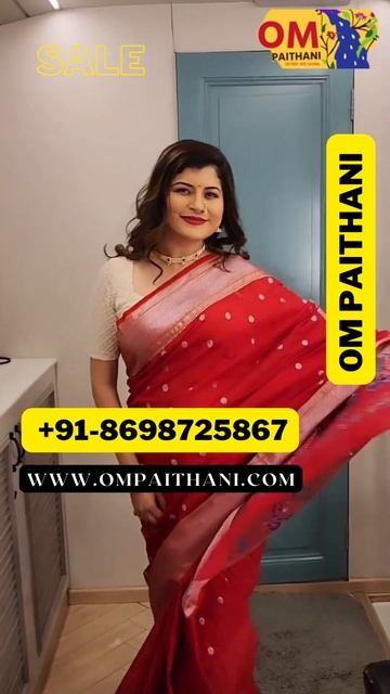 Buy Traditional Paithani Saree At affordable Prize #paithanisaree #saree #sareeshop #shorts #youtub