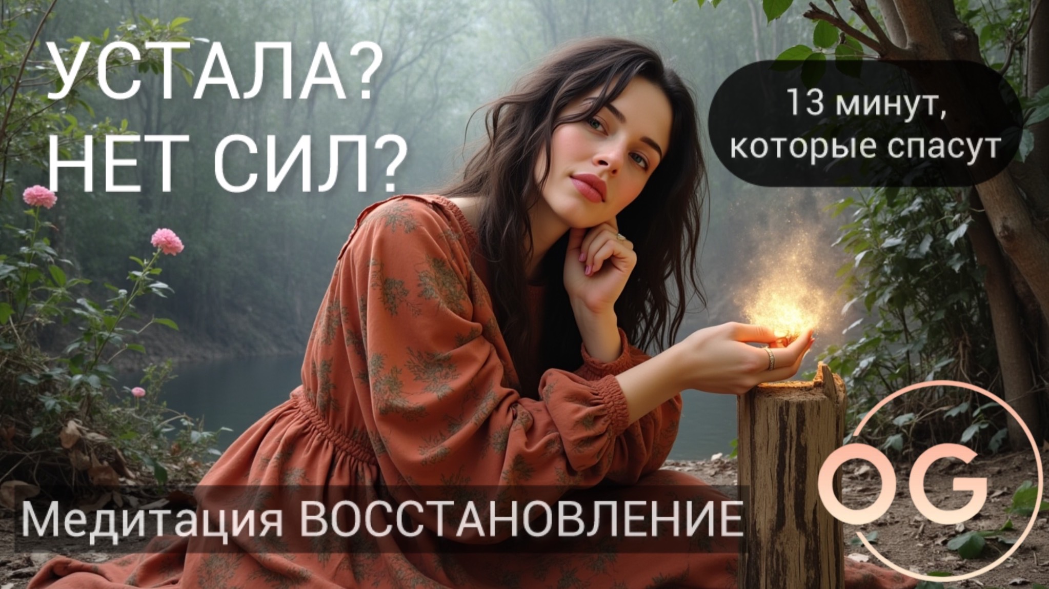 Как восстановить свою энергию и найти время на себя.  Медитация Телотерапия с Ольгой Горте