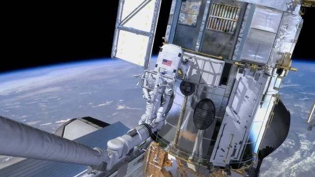 Animation Of Astronauts / Animación de astronautas / Outspace / Motion / Freecopyright