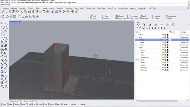 Rhino grasshopper time-lapse Voxel building 3d modeling
