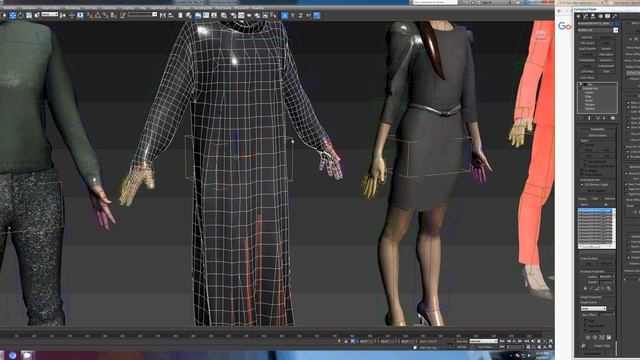 Scale animated people of meters to inches in 3D Max