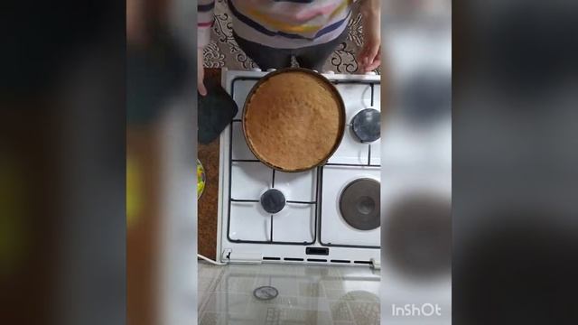 Нежный тортик, быстро и вкусно!